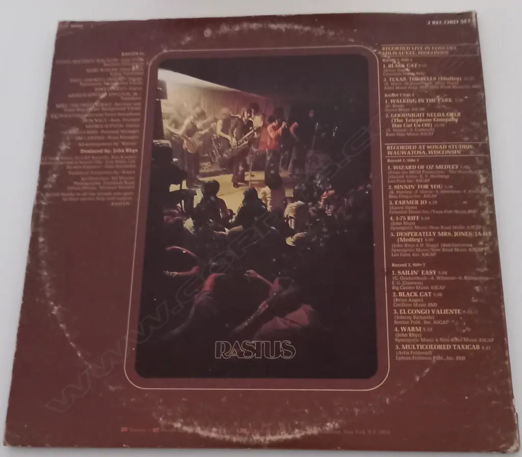 Rastus, Rastus (Double album) Image 1++
